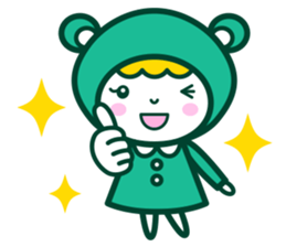 Little Green-Cap sticker #860522