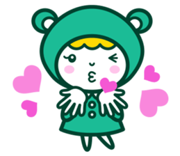 Little Green-Cap sticker #860523