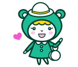 Little Green-Cap sticker #860525