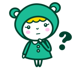 Little Green-Cap sticker #860528