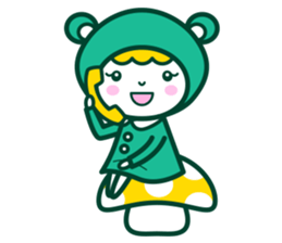 Little Green-Cap sticker #860533