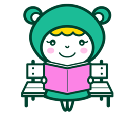 Little Green-Cap sticker #860537