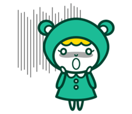 Little Green-Cap sticker #860542