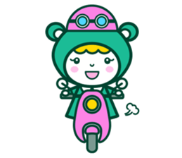 Little Green-Cap sticker #860543