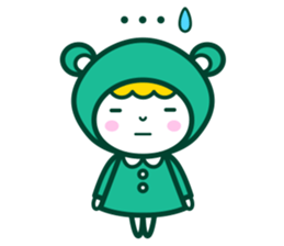 Little Green-Cap sticker #860544