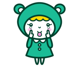 Little Green-Cap sticker #860546