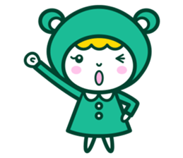 Little Green-Cap sticker #860548