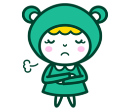 Little Green-Cap sticker #860549