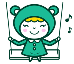 Little Green-Cap sticker #860551