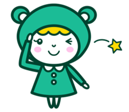 Little Green-Cap sticker #860553