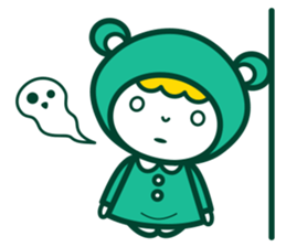 Little Green-Cap sticker #860555