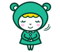 Little Green-Cap sticker #860558