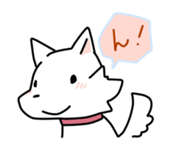 Shiro inu and Kiiro neko.by Kage sticker #860961