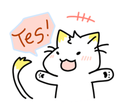 Shiro inu and Kiiro neko.by Kage sticker #860965