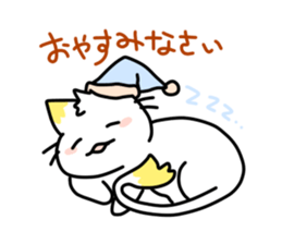 Shiro inu and Kiiro neko.by Kage sticker #860974