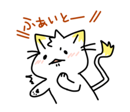 Shiro inu and Kiiro neko.by Kage sticker #860983