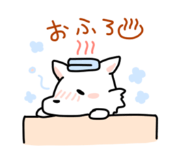 Shiro inu and Kiiro neko.by Kage sticker #860988