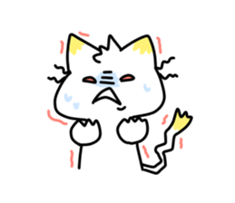 Shiro inu and Kiiro neko.by Kage sticker #860993