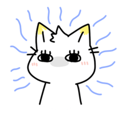 Shiro inu and Kiiro neko.by Kage sticker #860994