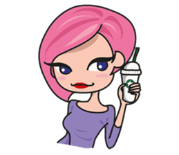 Vivi The City Girl sticker #861399