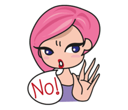 Vivi The City Girl sticker #861402