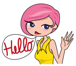 Vivi The City Girl sticker #861405