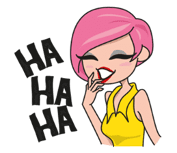 Vivi The City Girl sticker #861406