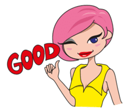 Vivi The City Girl sticker #861409