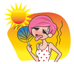 Vivi The City Girl sticker #861410