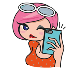 Vivi The City Girl sticker #861417