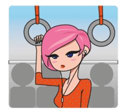 Vivi The City Girl sticker #861418