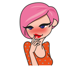 Vivi The City Girl sticker #861422