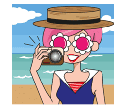 Vivi The City Girl sticker #861437