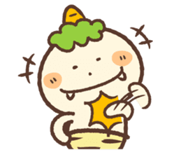 Cheerful ONI Kid sticker #861921