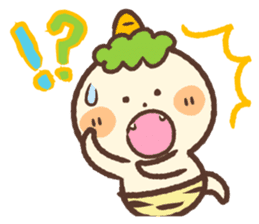 Cheerful ONI Kid sticker #861928