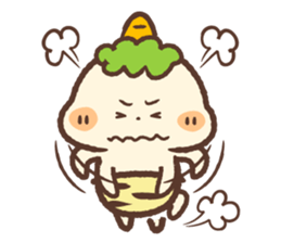 Cheerful ONI Kid sticker #861930