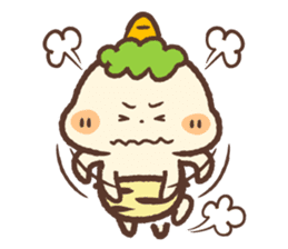 Cheerful ONI Kid sticker #861930