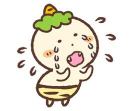 Cheerful ONI Kid sticker #861934