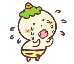 Cheerful ONI Kid sticker #861934