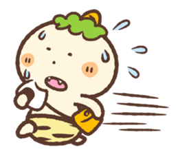 Cheerful ONI Kid sticker #861937