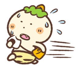 Cheerful ONI Kid sticker #861937