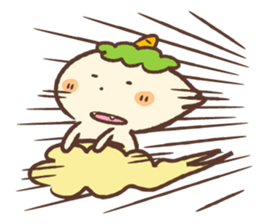 Cheerful ONI Kid sticker #861938