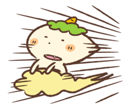 Cheerful ONI Kid sticker #861938