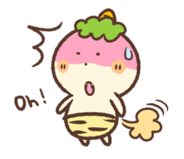 Cheerful ONI Kid sticker #861941