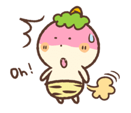 Cheerful ONI Kid sticker #861941