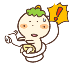 Cheerful ONI Kid sticker #861942