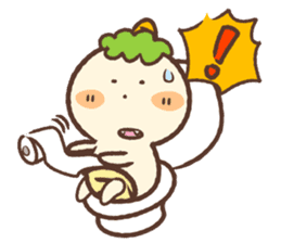 Cheerful ONI Kid sticker #861942