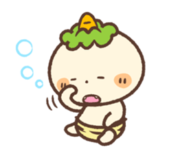 Cheerful ONI Kid sticker #861943