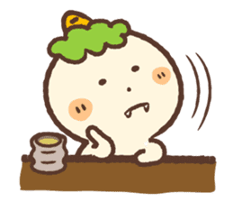 Cheerful ONI Kid sticker #861946