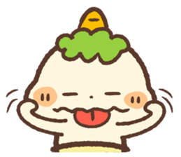 Cheerful ONI Kid sticker #861948